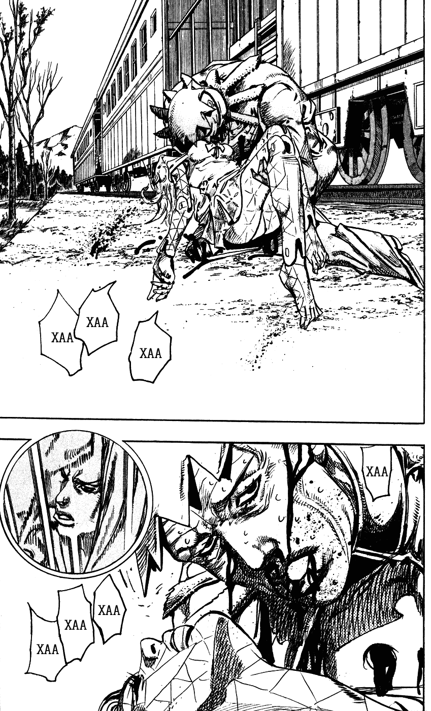 Манга Невероятные Приключения ДжоДжо Часть 7: Steel Ball Run - Глава 81 Страница 22