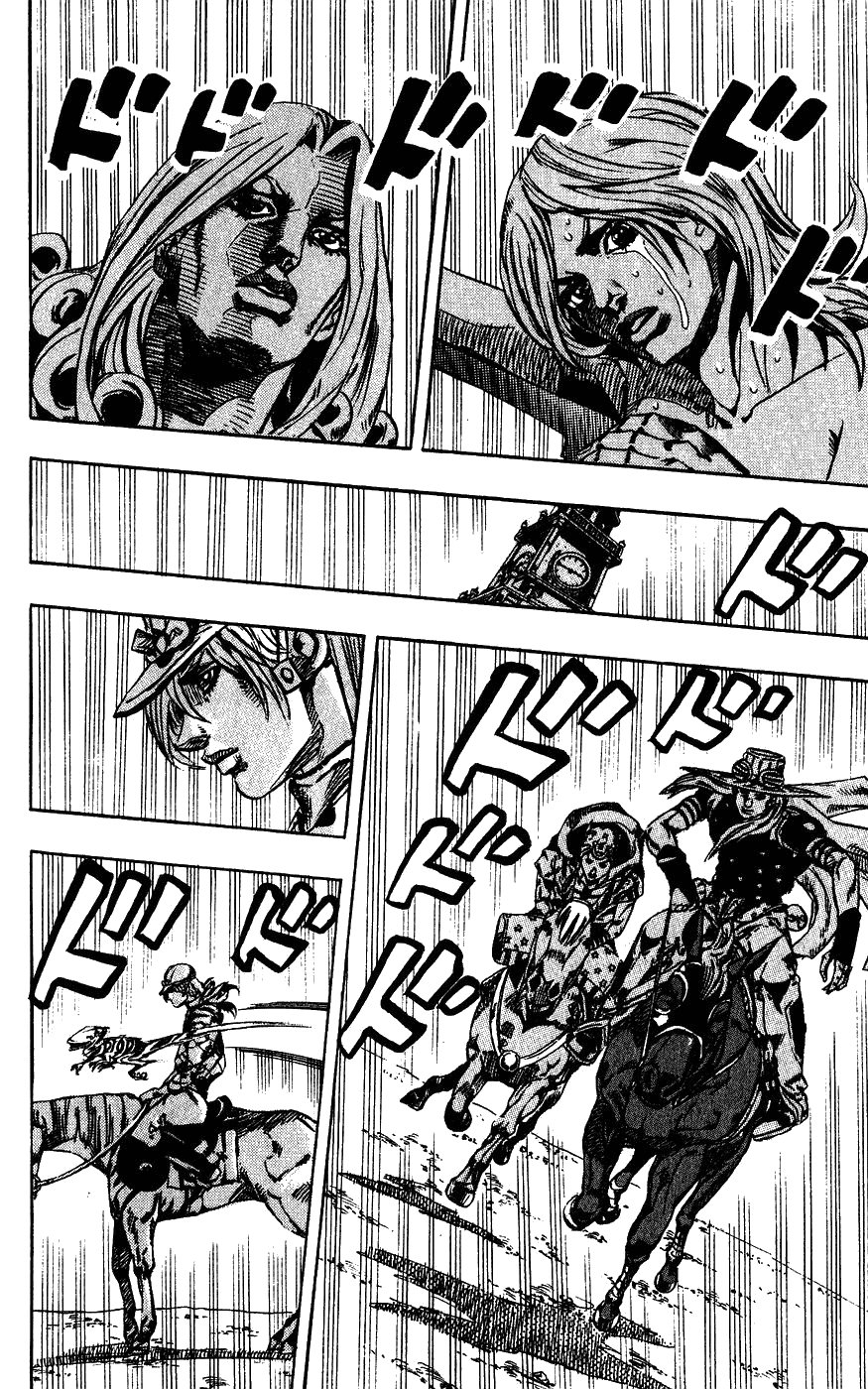 Манга Невероятные Приключения ДжоДжо Часть 7: Steel Ball Run - Глава 62 Страница 50